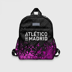 Детский рюкзак Atletico Madrid pro football посередине, цвет: 3D-принт