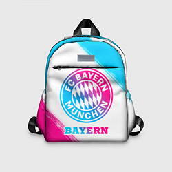 Детский рюкзак Bayern neon gradient style, цвет: 3D-принт
