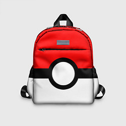 Детский рюкзак Pokeball texture, цвет: 3D-принт