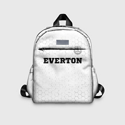 Детский рюкзак Everton sport на светлом фоне посередине, цвет: 3D-принт