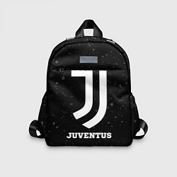 Детский рюкзак Juventus sport на темном фоне, цвет: 3D-принт