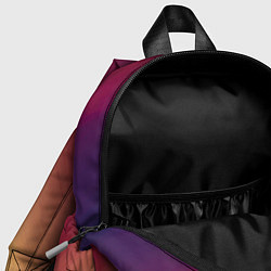 Детский рюкзак Абстракция солнечный луч, цвет: 3D-принт — фото 2
