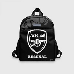 Детский рюкзак Arsenal sport на темном фоне, цвет: 3D-принт