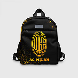 Детский рюкзак AC Milan - gold gradient, цвет: 3D-принт