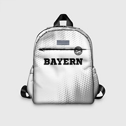 Детский рюкзак Bayern sport на светлом фоне посередине, цвет: 3D-принт