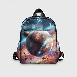 Детский рюкзак Яркая необычная планета