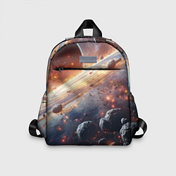 Детский рюкзак Метеориты и планета