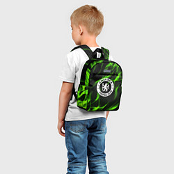 Детский рюкзак Chelsea sport club fc fire, цвет: 3D-принт — фото 2