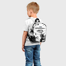 Детский рюкзак Rasmus smoke steel, цвет: 3D-принт — фото 2