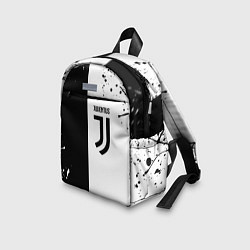 Детский рюкзак Juventus краски текстура спорт, цвет: 3D-принт — фото 2