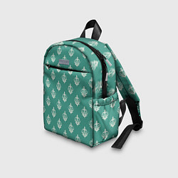 Детский рюкзак Винтажный орнамент на бирюзовом, цвет: 3D-принт — фото 2