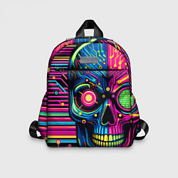 Детский рюкзак Pop art skull - ai art, цвет: 3D-принт
