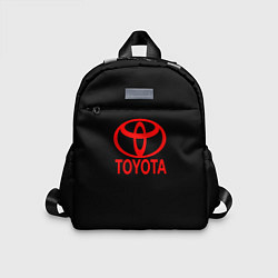 Детский рюкзак Toyota red logo, цвет: 3D-принт