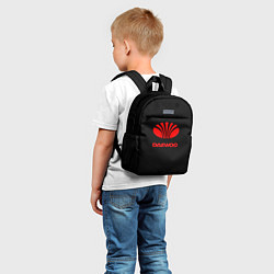 Детский рюкзак Daewoo red logo, цвет: 3D-принт — фото 2