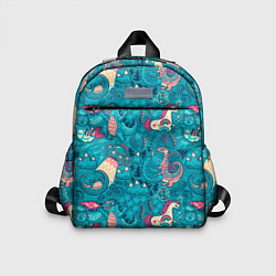 Детский рюкзак Фантастические существа животных, цвет: 3D-принт
