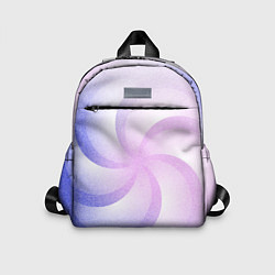 Детский рюкзак Пикселизация градиента с вертушкой, цвет: 3D-принт