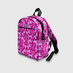 Детский рюкзак Розовые бантики, цвет: 3D-принт — фото 2