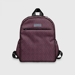 Детский рюкзак Тёмный красный текстура, цвет: 3D-принт