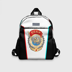 Детский рюкзак Герб РФ текстура, цвет: 3D-принт