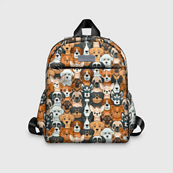 Детский рюкзак Мультяшные собачки, цвет: 3D-принт