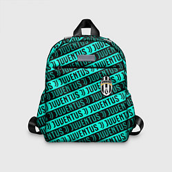 Детский рюкзак Juventus pattern logo steel