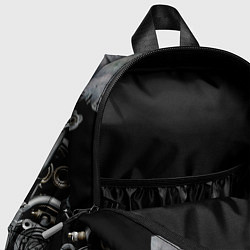 Детский рюкзак Mechanic Iron, цвет: 3D-принт — фото 2