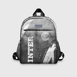 Детский рюкзак Inter - grey gradient вертикально, цвет: 3D-принт
