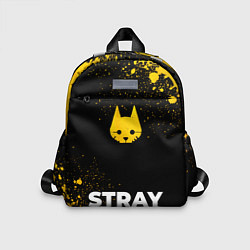 Детский рюкзак Stray - gold gradient по-центру, цвет: 3D-принт