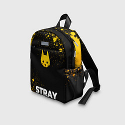 Детский рюкзак Stray - gold gradient по-центру, цвет: 3D-принт — фото 2