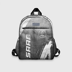 Детский рюкзак Saab - grey gradient вертикально, цвет: 3D-принт