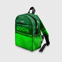 Детский рюкзак Doom - green gradient посередине, цвет: 3D-принт — фото 2