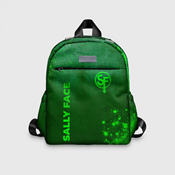 Детский рюкзак Sally Face - green gradient вертикально, цвет: 3D-принт