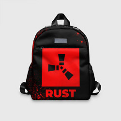 Детский рюкзак Rust - red gradient, цвет: 3D-принт