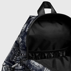 Детский рюкзак Африканские узоры на пэчворк дениме, цвет: 3D-принт — фото 2