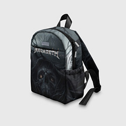Детский рюкзак Megadeth череп под деревом, цвет: 3D-принт — фото 2