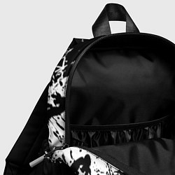 Детский рюкзак Bimoto - следы от шин, цвет: 3D-принт — фото 2