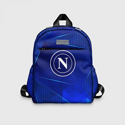 Детский рюкзак Napoli blue poly, цвет: 3D-принт