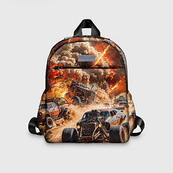 Детский рюкзак Mad Max - explosion cars, цвет: 3D-принт