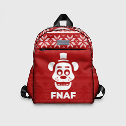 Детский рюкзак Новогодний FNAF, цвет: 3D-принт