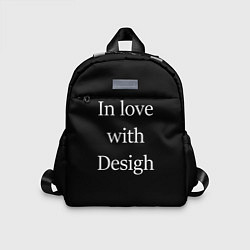 Детский рюкзак In love with Design, цвет: 3D-принт