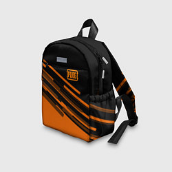 Детский рюкзак PUBG geometry line, цвет: 3D-принт — фото 2