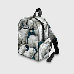 Детский рюкзак Свора белых медведей, цвет: 3D-принт — фото 2