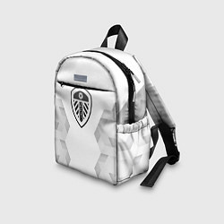 Детский рюкзак Leeds United white poly, цвет: 3D-принт — фото 2