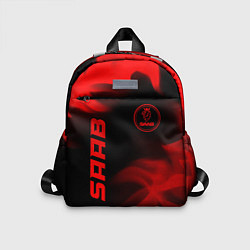Детский рюкзак Saab - red gradient вертикально, цвет: 3D-принт