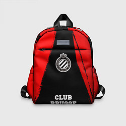 Детский рюкзак Club Brugge - red gradient по-центру, цвет: 3D-принт