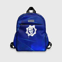 Детский рюкзак Gears of War blue poly, цвет: 3D-принт