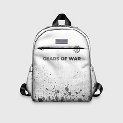 Детский рюкзак Gears of War - white gradient посередине, цвет: 3D-принт