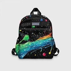 Детский рюкзак Брызги радужной краской