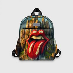 Детский рюкзак Rolling Stones - sea rocks, цвет: 3D-принт
