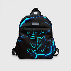 Детский рюкзак Doom молнии неоновые, цвет: 3D-принт